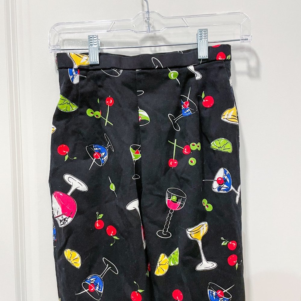Vintage Rockabilly Cocktail Pants - Picture 6 of 10